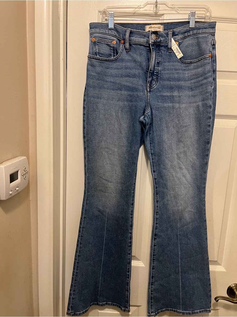 Madewell Medium Blue Flare Jeans